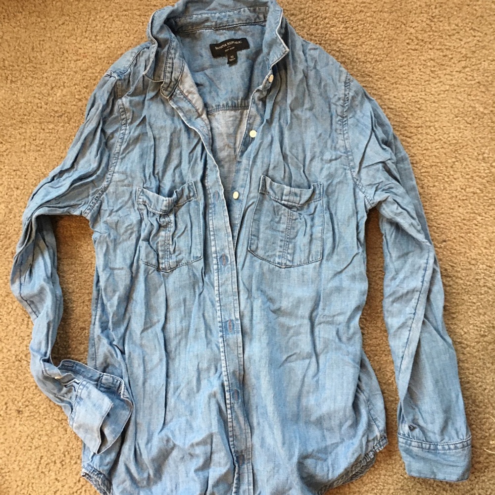 Banana Republic Jean shirt